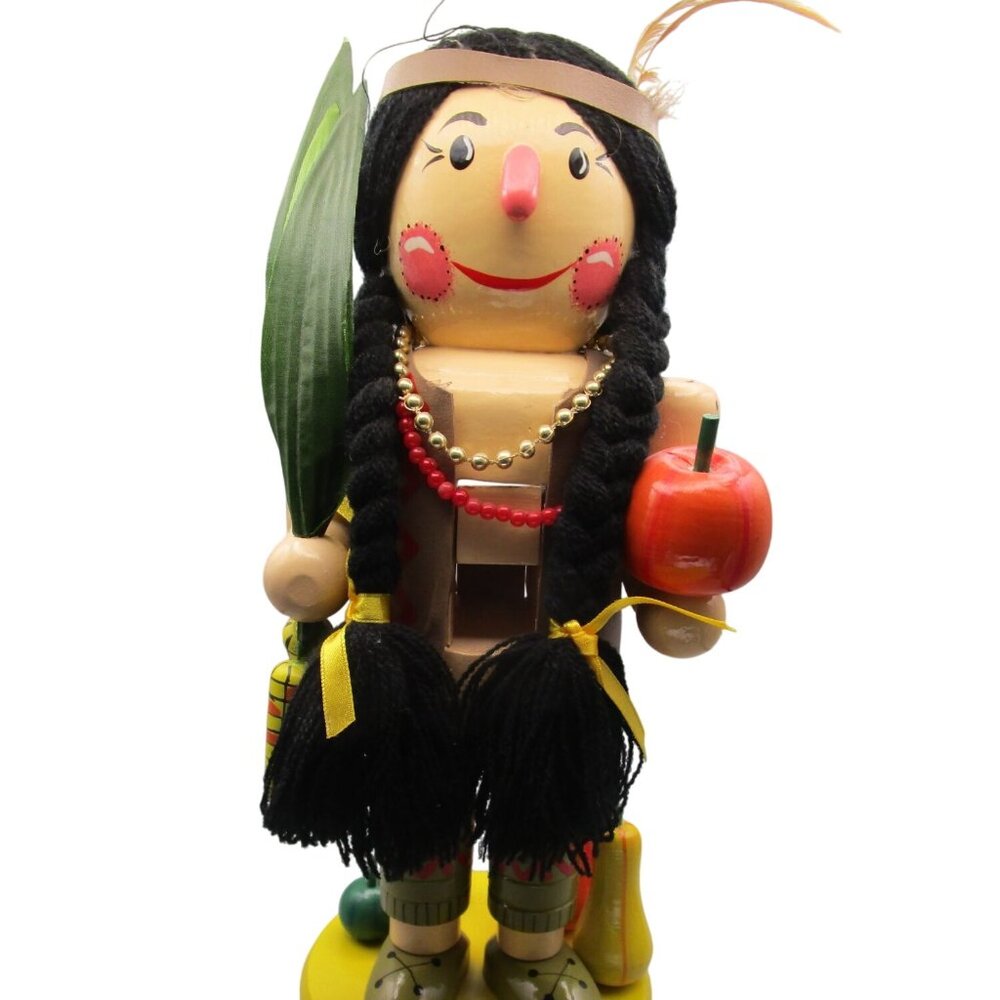 Vintage Kurt Adler Native American Nutcracker 2001Nutcracker Nation GUC